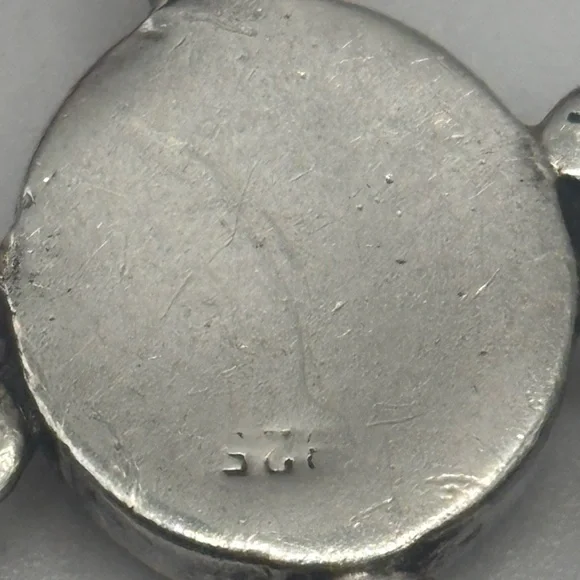 Vintage Black Agate 925 Feather Dangling Earrings - Picture 8 of 8